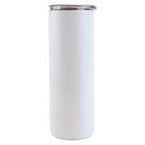 20oz Straight Sublimation GLOW IN THE DARK (White-Blue)